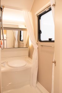 De ergonomische badkamer…