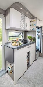 Hobby Optima Ontour T65 FL - keuken