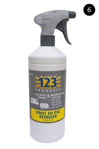6 vinyl en pvc reiniger