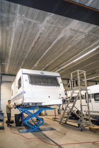Caravancentrum waterland werkplaats