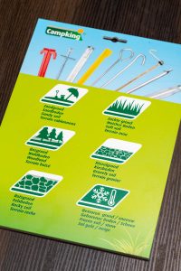 Met zes icoontjes is duidelijk voor welke grondsmaak de haring geschikt is