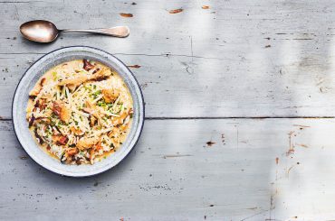 Risotto met porcini en gerookte maktreel credits David Loftus header