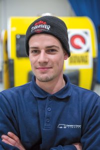 Cursist Guyan Thomassen van Caravan en Camper Limburg