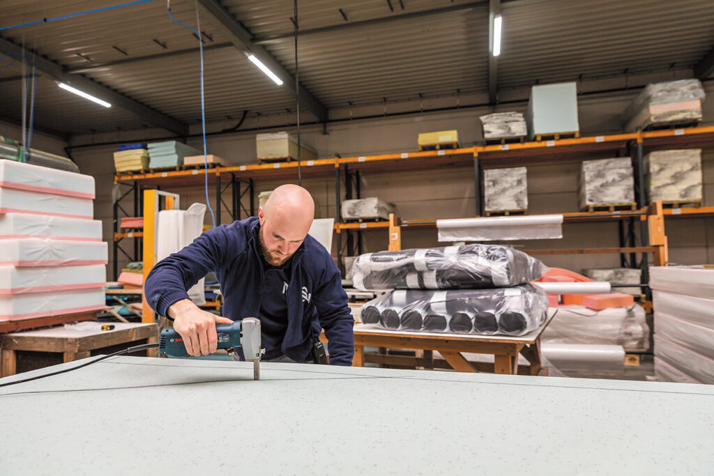 Wij produceren uw maatwerk matras binnen een uur