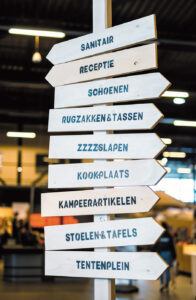 De Vrijbuiter wegwijzer