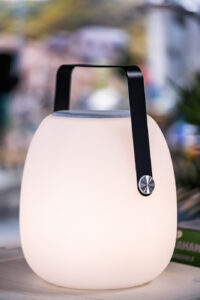 Tafellamp Wade met bluetooth speaker - oplaadbaar