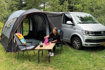 Bustent Roadster Air kan ook vrij staan