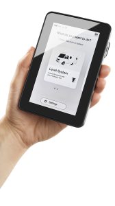 E&P-LEVELSYSTEMEN WATERPAS STAAN MET ÉÉN DRUK OP DE KNOP