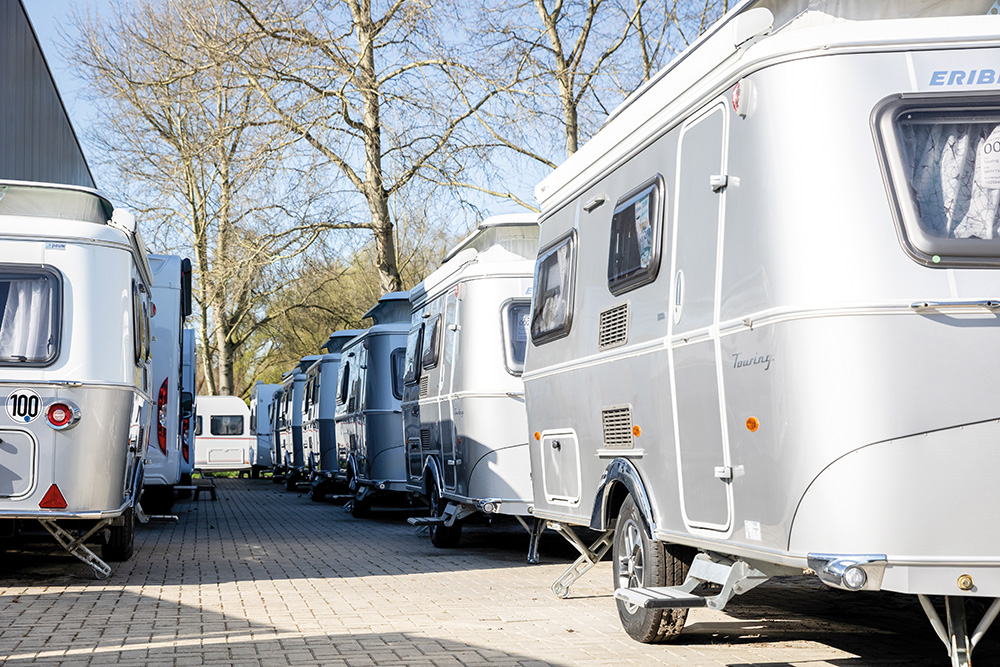 ACB is ook dealer van Eriba caravans