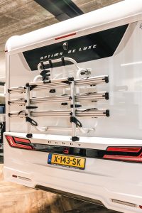 Er is plek voor maar liefst drie fietsen