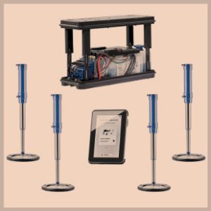 het geavanceerd hydraulisch levelsysteem van E&P Hydraulics by al-ko